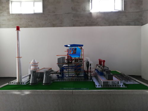 600MW火力發(fā)電廠模型 火力發(fā)電工藝流程與原理解析